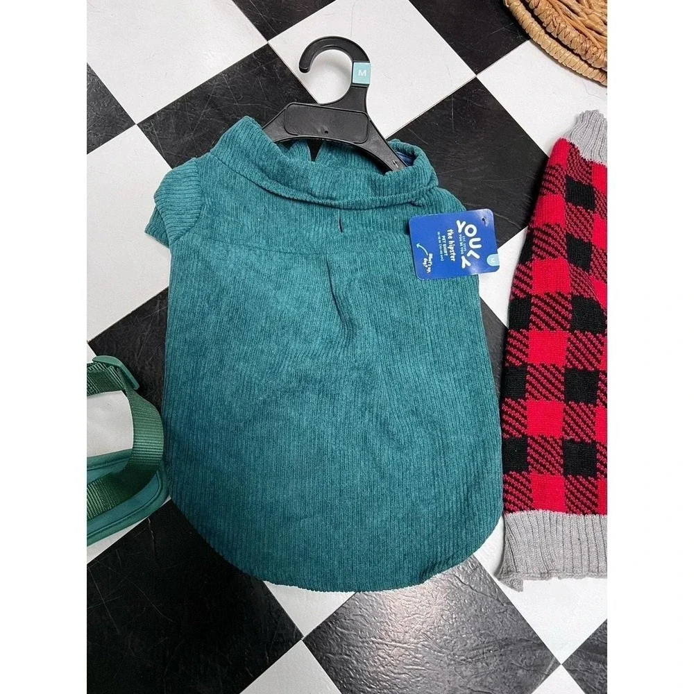 Dog Clothes Lot Sz Large Boy Girl Sweater Shirt Fur baby Harness Clothing